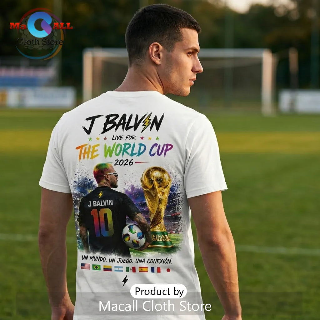 J Balvin x FIFA World Cup 2026 Live For The World Cup T-Shirt