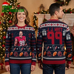 J J Watt 99 Houston Texans Football Ugly Christmas Sweater