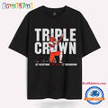 Ja Marr Chase Triple Crown Cincinnati Bengals Football T Shirt