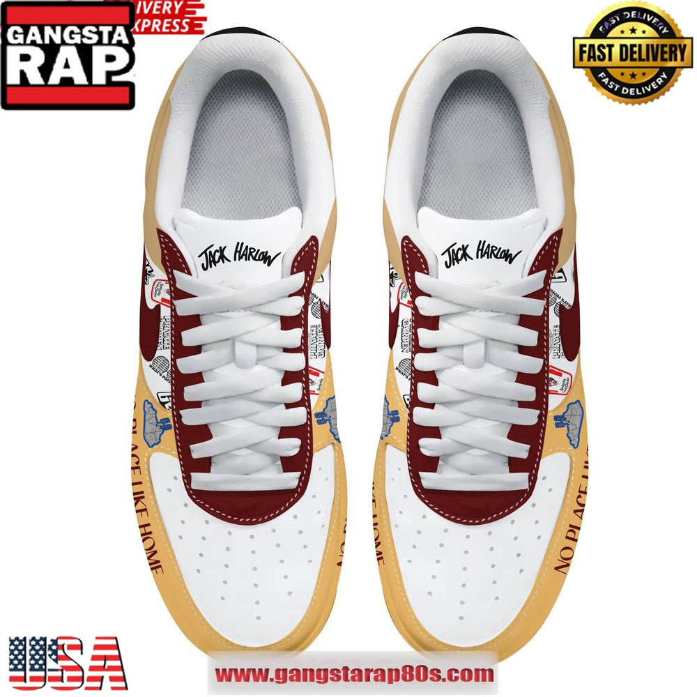 Jack Harlow No Place Like Home Limited Edition Air Force 1 Shoes Running Sneakers