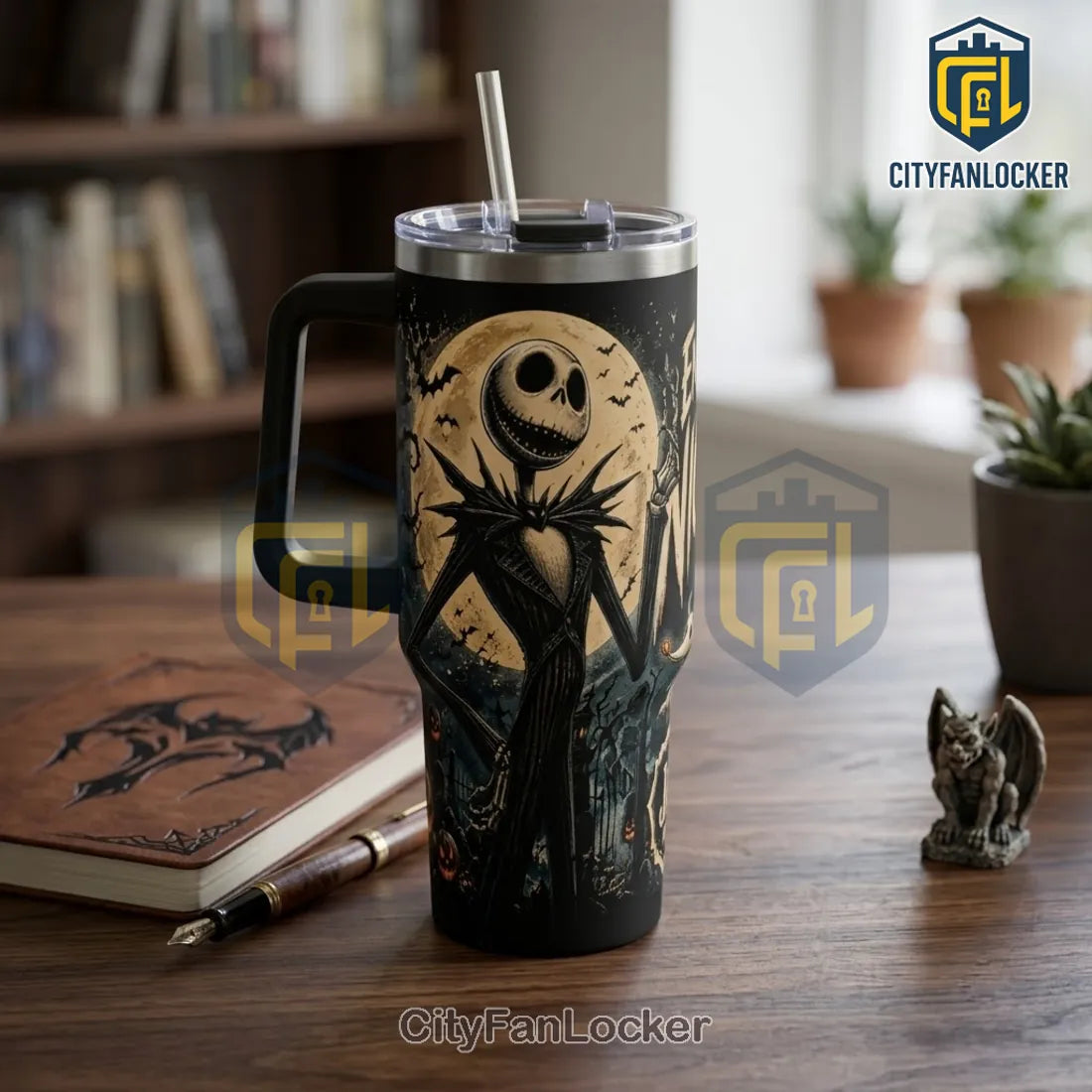 Jack Skellington Enter The Nightmare Stainless Steel Tumbler