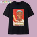 Jackie Robinson Brooklyn Dodgers 1952 Baseball Card Player T Shirt
