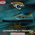 Jacksonville Football NFL Team Logo Air Force 1 Sneakers Shoes Sneakers