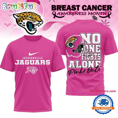 Jacksonville Jaguars 2025 NFL Breast Cancer October Limited Edition 3D Shirt
