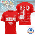 Jacksonville Jaguars 2026 NFL Red Friday Firefighter Limited Edition 3D Shirt