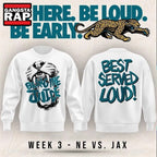 Jacksonville Jaguars Bring The Juice, Best Served Loud 2026 White Hoodie T-Shirt