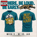 Jacksonville Jaguars Bring The Juice, Best Served Loud Limited Edition 3D Shirt