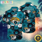 Jacksonville Jaguars Hawaii Shirt Flower Colorful Coastal Wear