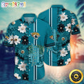Jacksonville Jaguars Hawaii Shirt Flower Sporty And Stylish