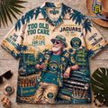 Jacksonville Jaguars Mascot Hawaiian Shirt