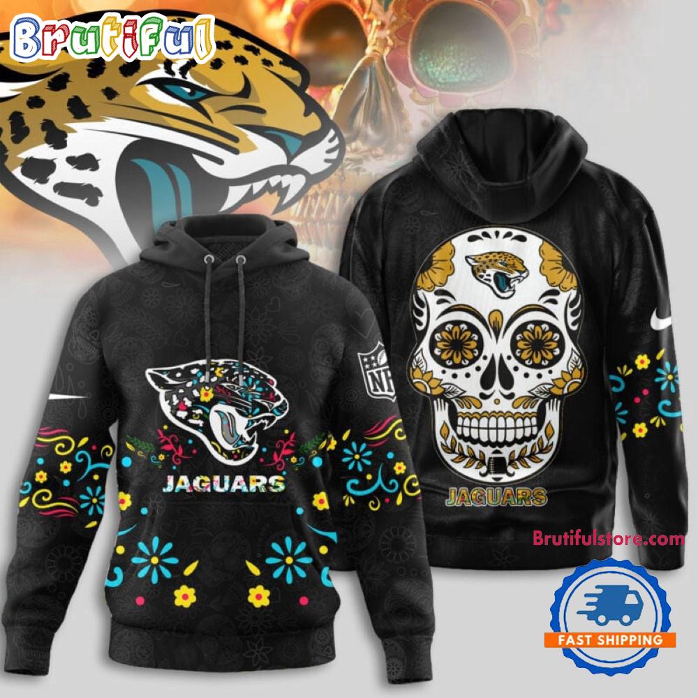 Jacksonville Jaguars NFL Dia de los Muertos Limited Editions Hoodie Shirt
