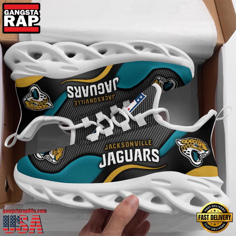 NFL Jacksonville Jaguars Sport Max Soul Shoes Running Sneakers New Designer