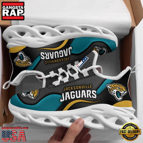 NFL Jacksonville Jaguars Sport Max Soul Shoes Running Sneakers New Designer