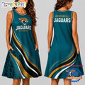 Jacksonville Jaguars NFL Team Pride Women’s Sleeveless Dress