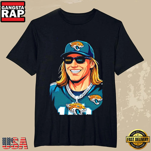 Jacksonville Jaguars Trevor Lawrence Streetwear Fan T-Shirt