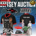 Jacksonville Sharks x Star Wars Custom Galaxy Football Jersey