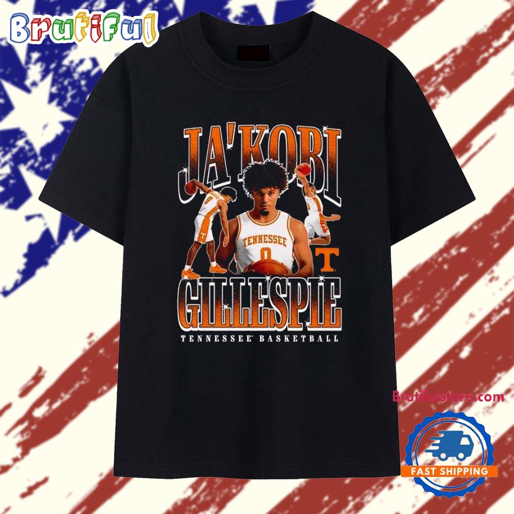 Ja’Kobi Gillespie Tennessee Volunteers Basketball T Shirt