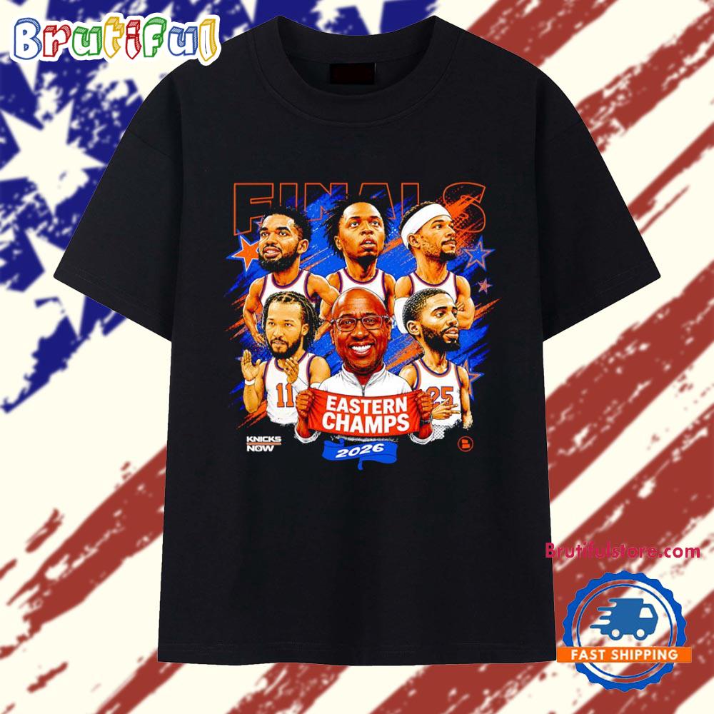 Jalen Brunson Karl Anthony Towns Knicks Finals Eastern Champs 2026 T Shirt