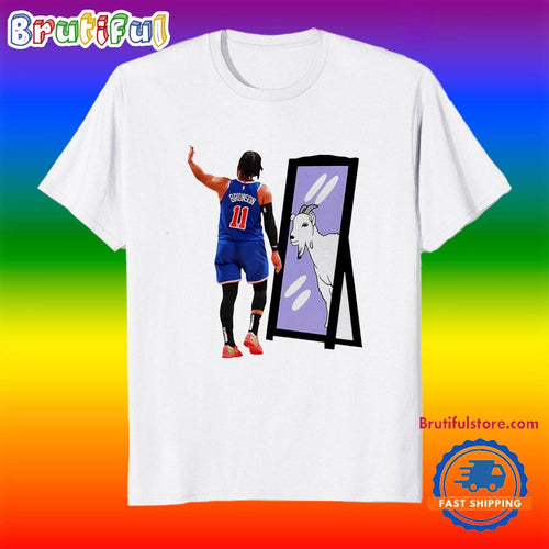 Jalen Brunson mirror Goat NY Knicks T Shirt