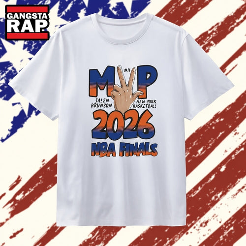 Jalen Brunson New York Basketball MVP 2026 NBA Finals T Shirt