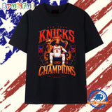 Jalen Brunson NY Knicks 2026 Champions Royal Hoops King of the Court Throne T Shirt