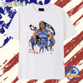 Jalen Williams Players Oklahoma City Thunder Graphic Vintage T Shirt
