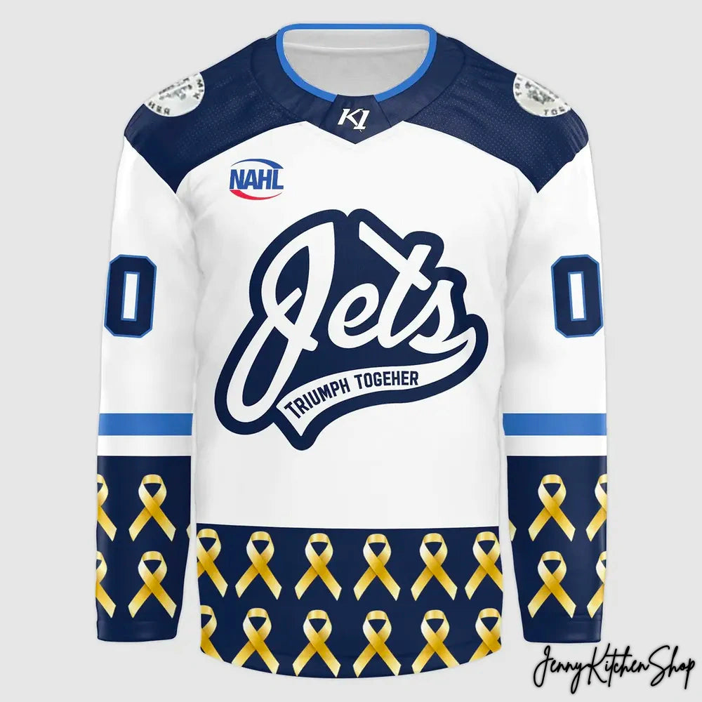 Janesville Jets Triumph Together New Hockey Jersey