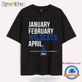 January February Wildcats April Kentucky Wildcats T Shirt