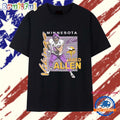 Jared Allen Minnesota Vikings Player Signature T Shirt