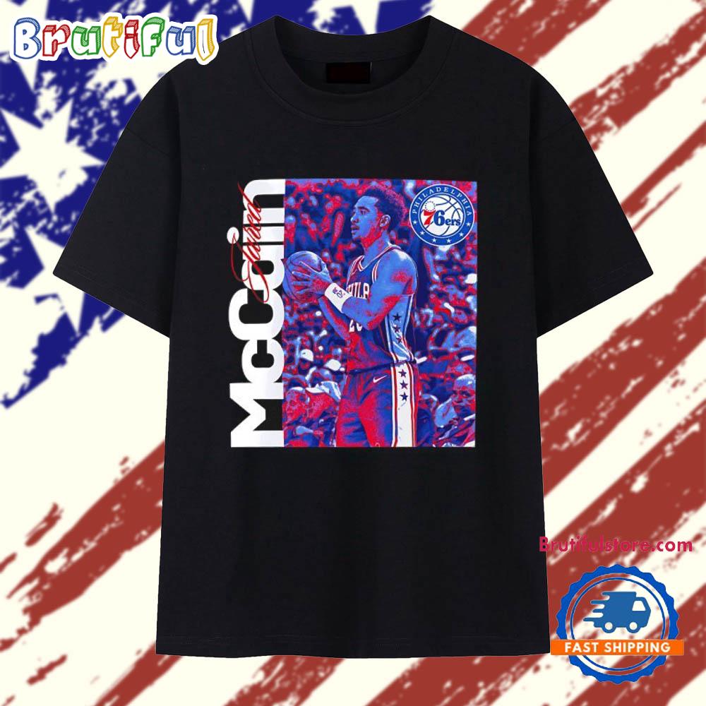 Jared McCain Philadelphia 76ers Start of Season T Shirt