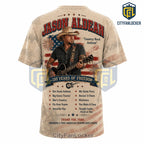 Jason Aldean America 250 Patriotic Country Music Tour T-Shirt