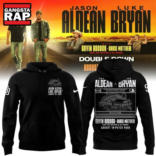 Jason Aldean and Luke Bryan x San Diego Padres Limited Edition 2026 Hoodie T-Shirt