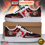 Jason Voorhees Killin’ It Air Force 1 Shoes Running Sneakers