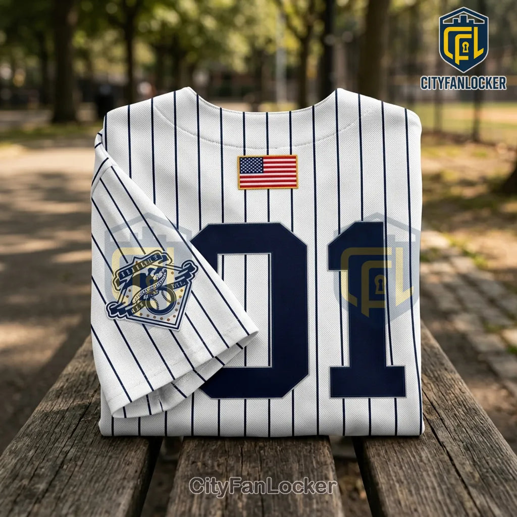 Jay-Z The Blueprint New York Yankees Pinstripe Jersey