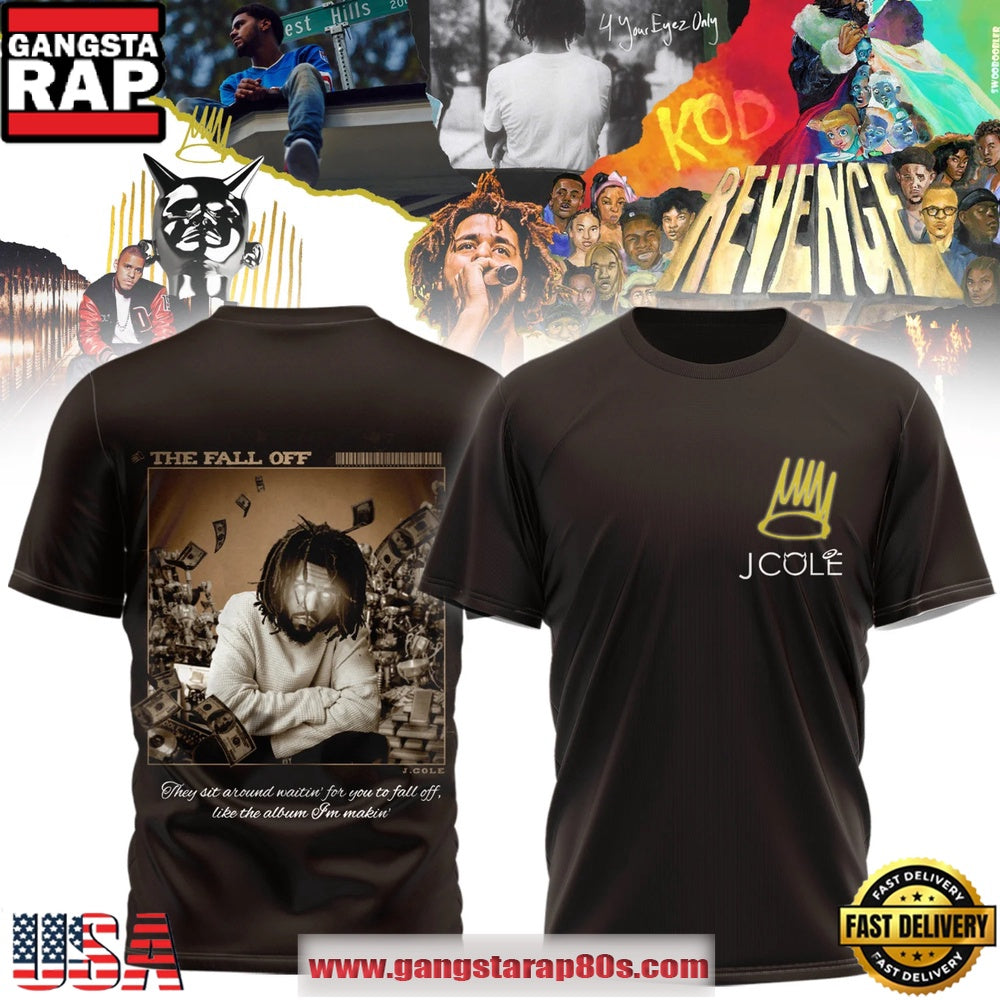 Jcole Tour 2026 Limited Edition 3D Shirt
