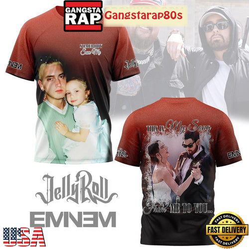 Jelly Roll Eminem This Is My Song From Me To You Unisex Hoodie Shirt