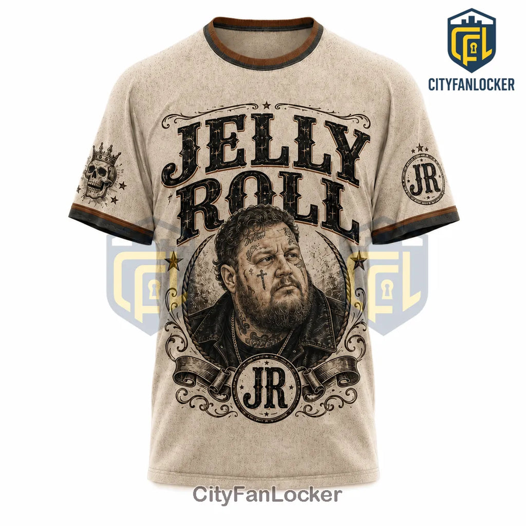 Jelly Roll Songbook Country Music Western Graphic T-shirt