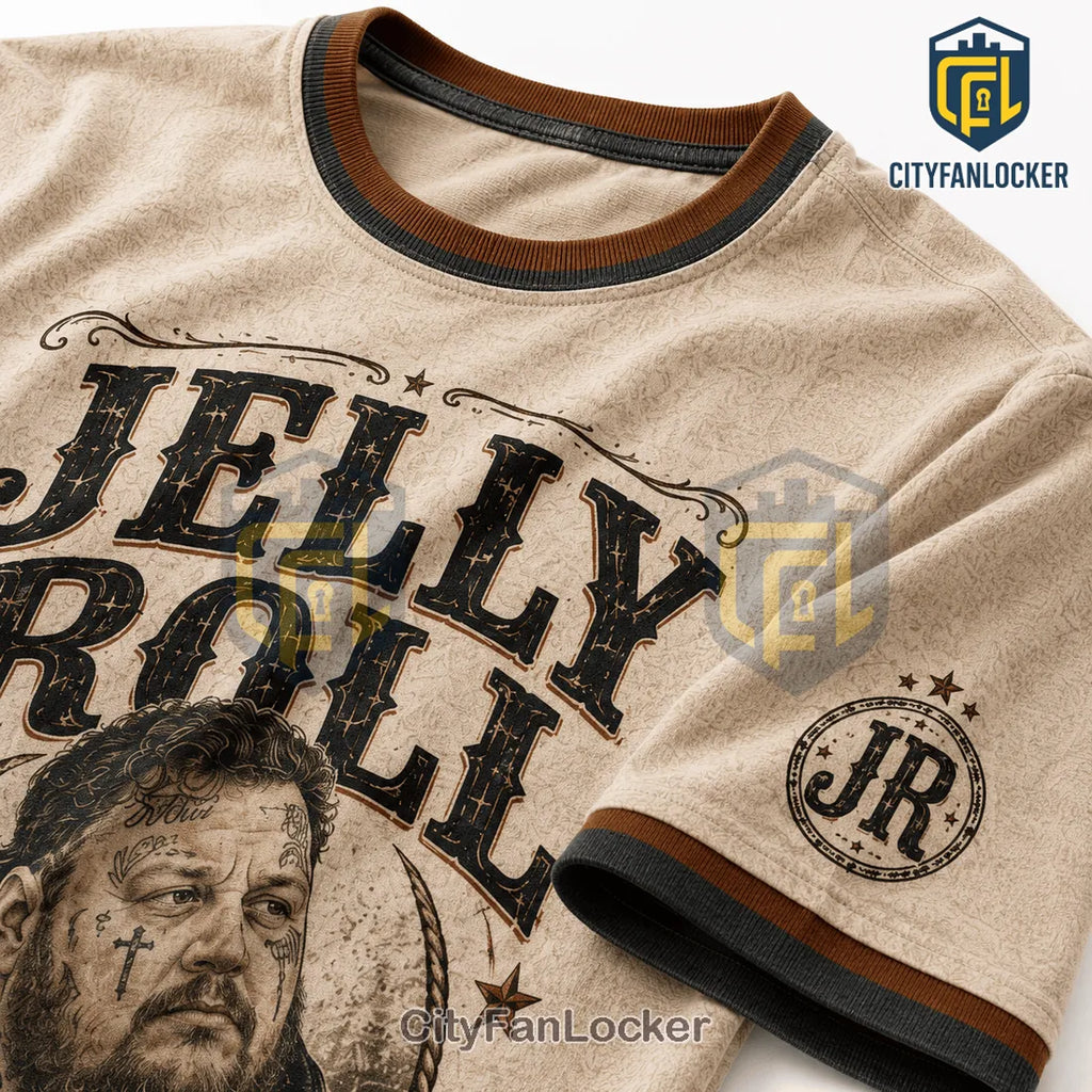 Jelly Roll Songbook Country Music Western Graphic T-shirt