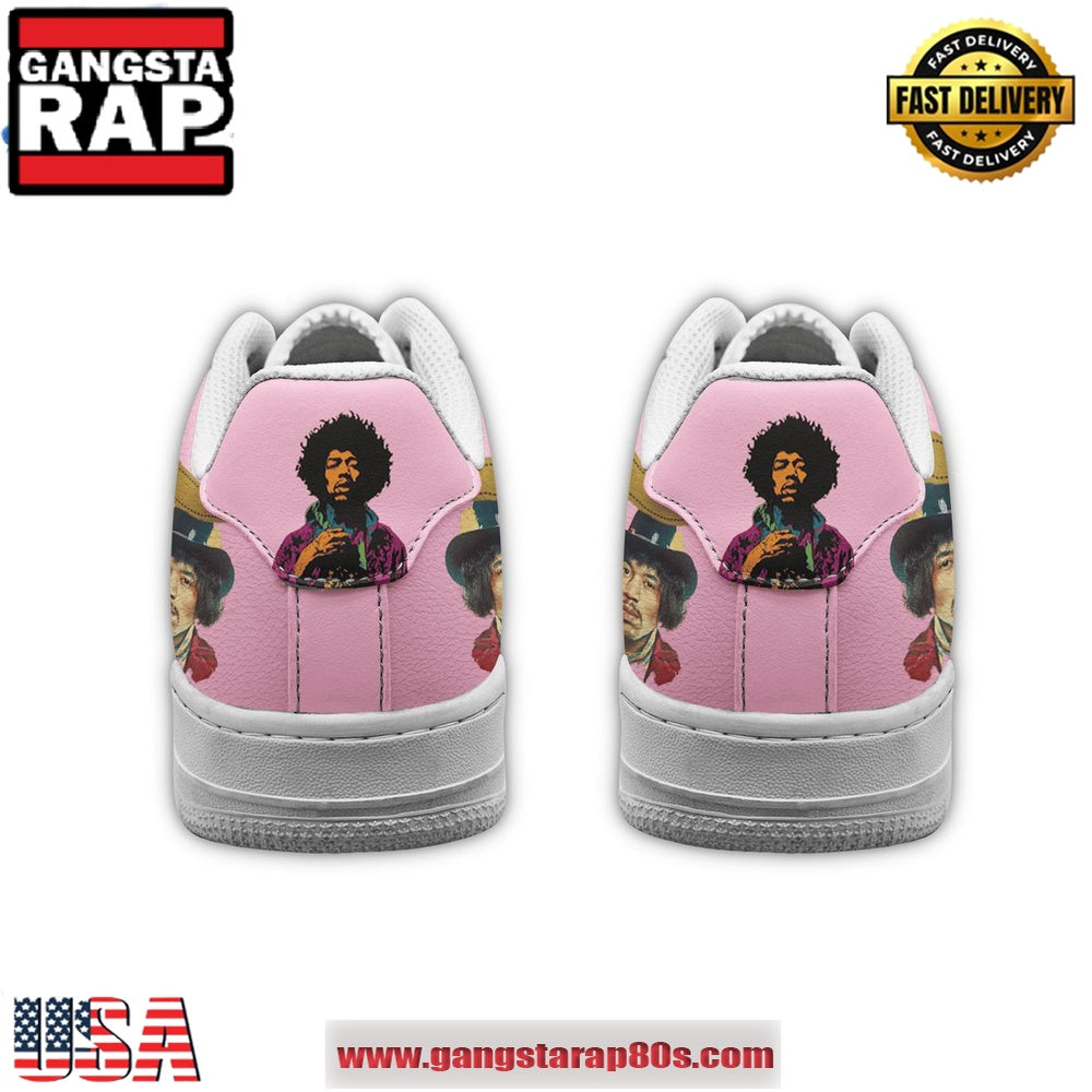 Jimi Hendrix Limited Edition Air Force 1 Running Sneakers Shoes