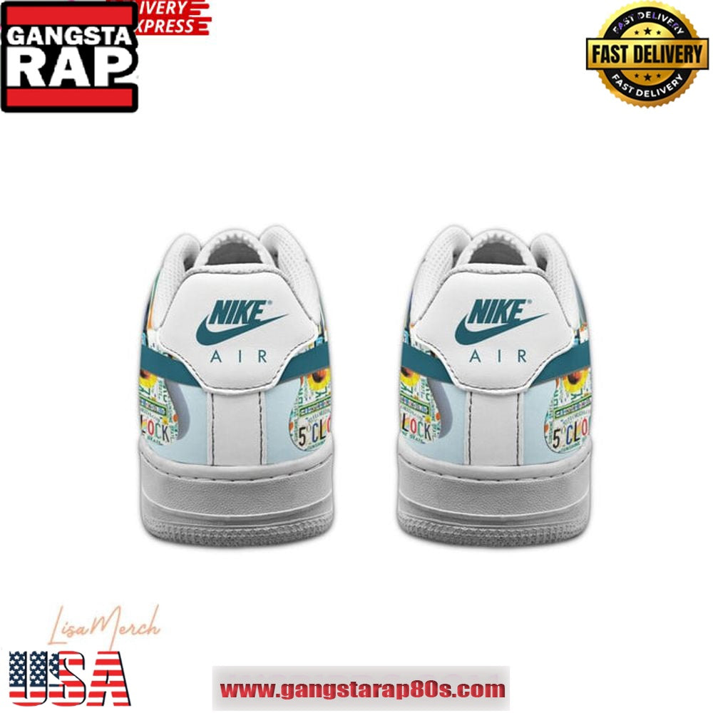 Jimmy Buffett Escape to Margaritaville Limited Edition Air Force 1 Sneakers Shoes