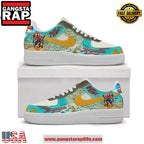 Jimmy Buffett Lost In Margaritaville Air Force 1 Running Sneakers Shoes