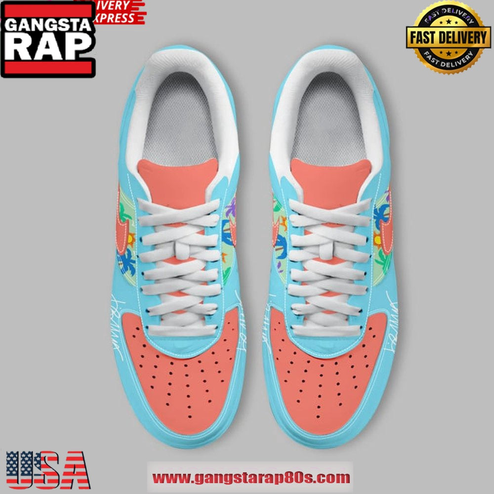 Jimmy Buffett Margaritaville Limited Edition Air Force 1 Sneakers Shoes