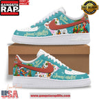 Jimmy Buffett Mele Kalikimaka Limited Edition Air Force 1 Running Sneakers