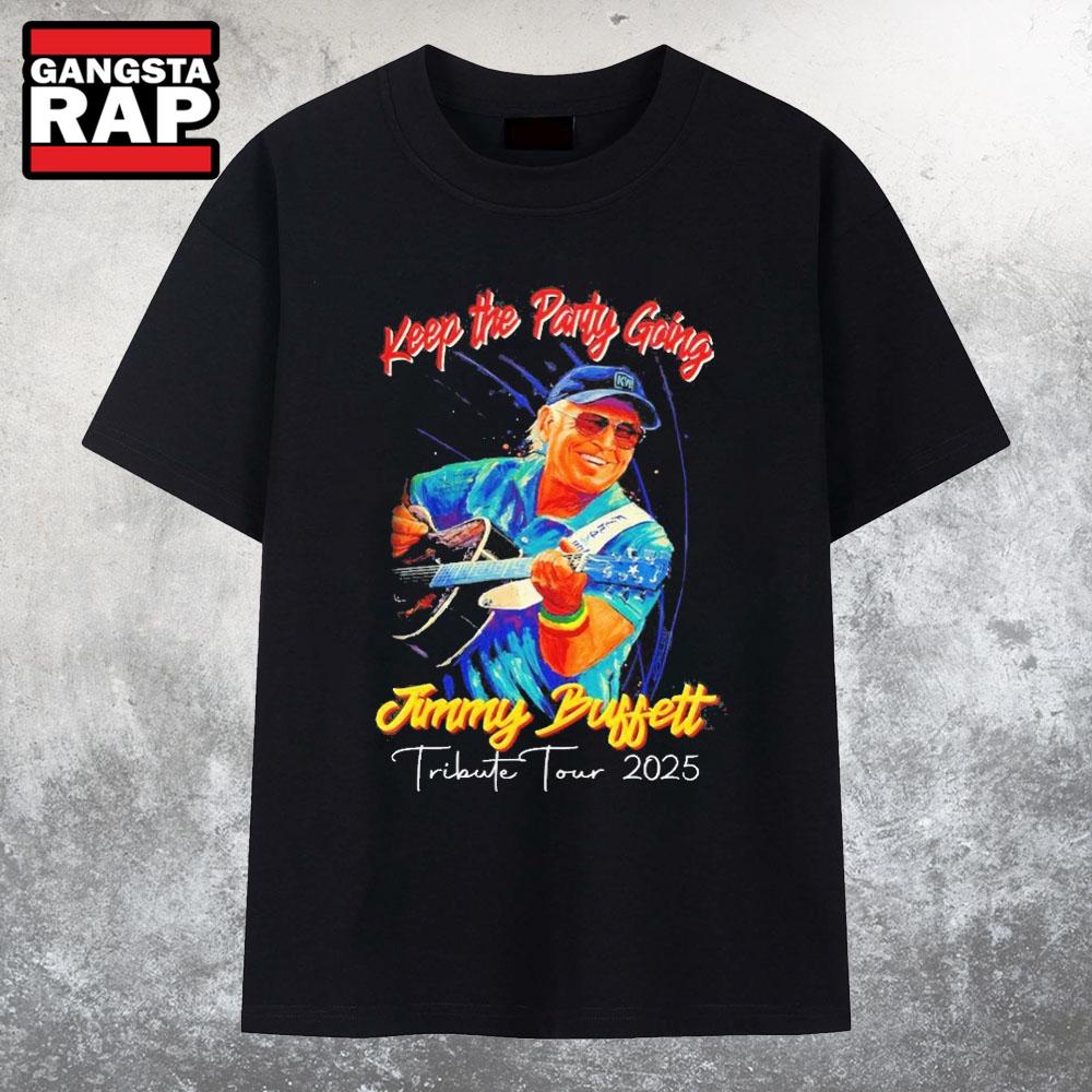 Jimmy Buffett Tribute Tour 2025 T Shirt