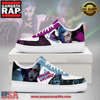 Jinx Powder Was Here Arcane Limited Edition Air Force 1 Running Sneakers Shoes