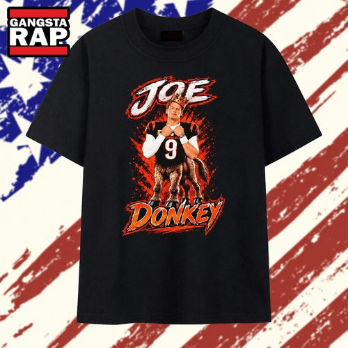Joe Burrow Cincinnati Bengals Joe Donkey T Shirt
