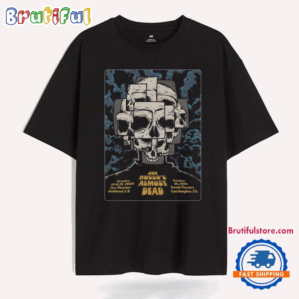 Joe Russo’s Almost Dead Fox Theater Oakland CA Oct 24 2024 Tour T Shirt