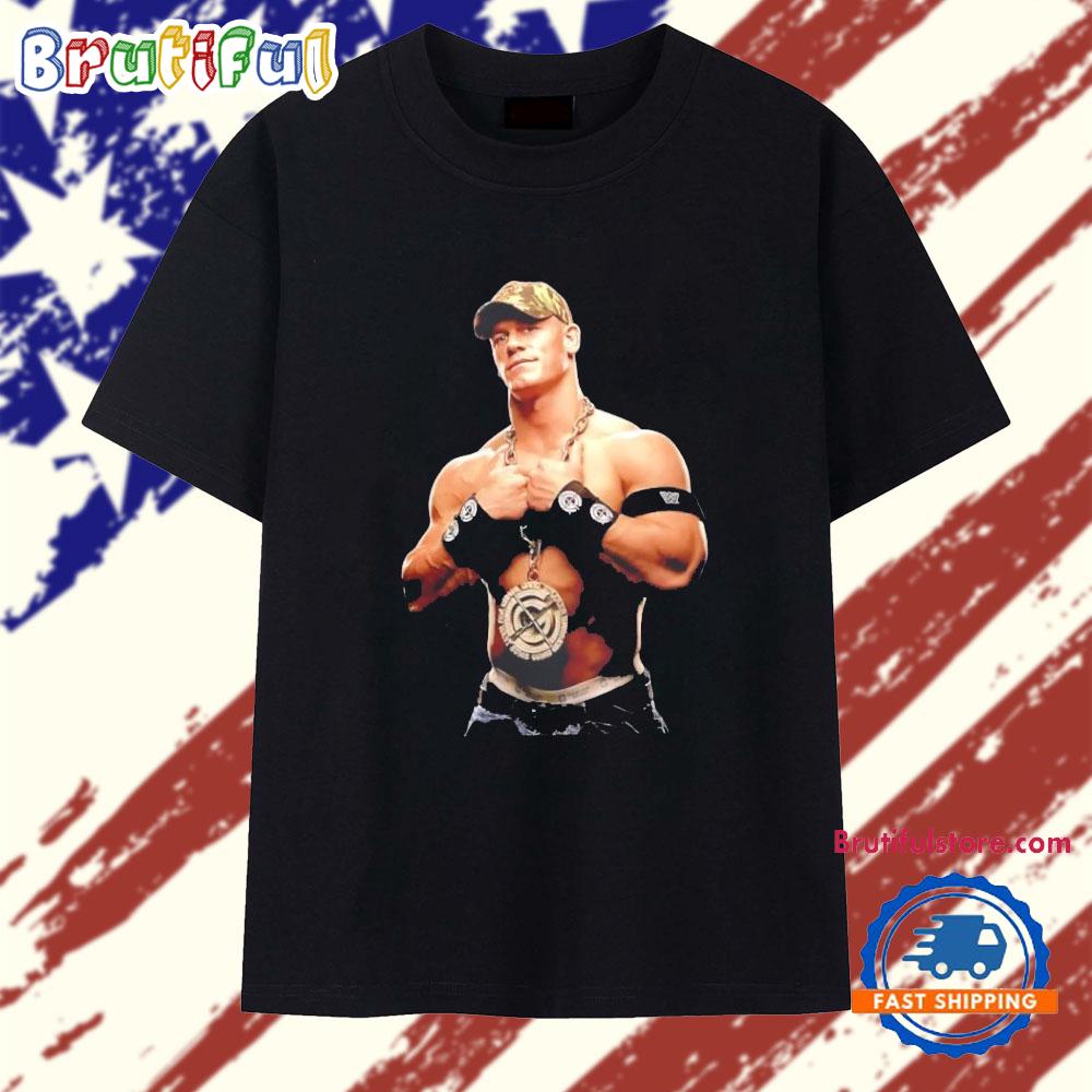 John Cena WWE Champion Pose T Shirt