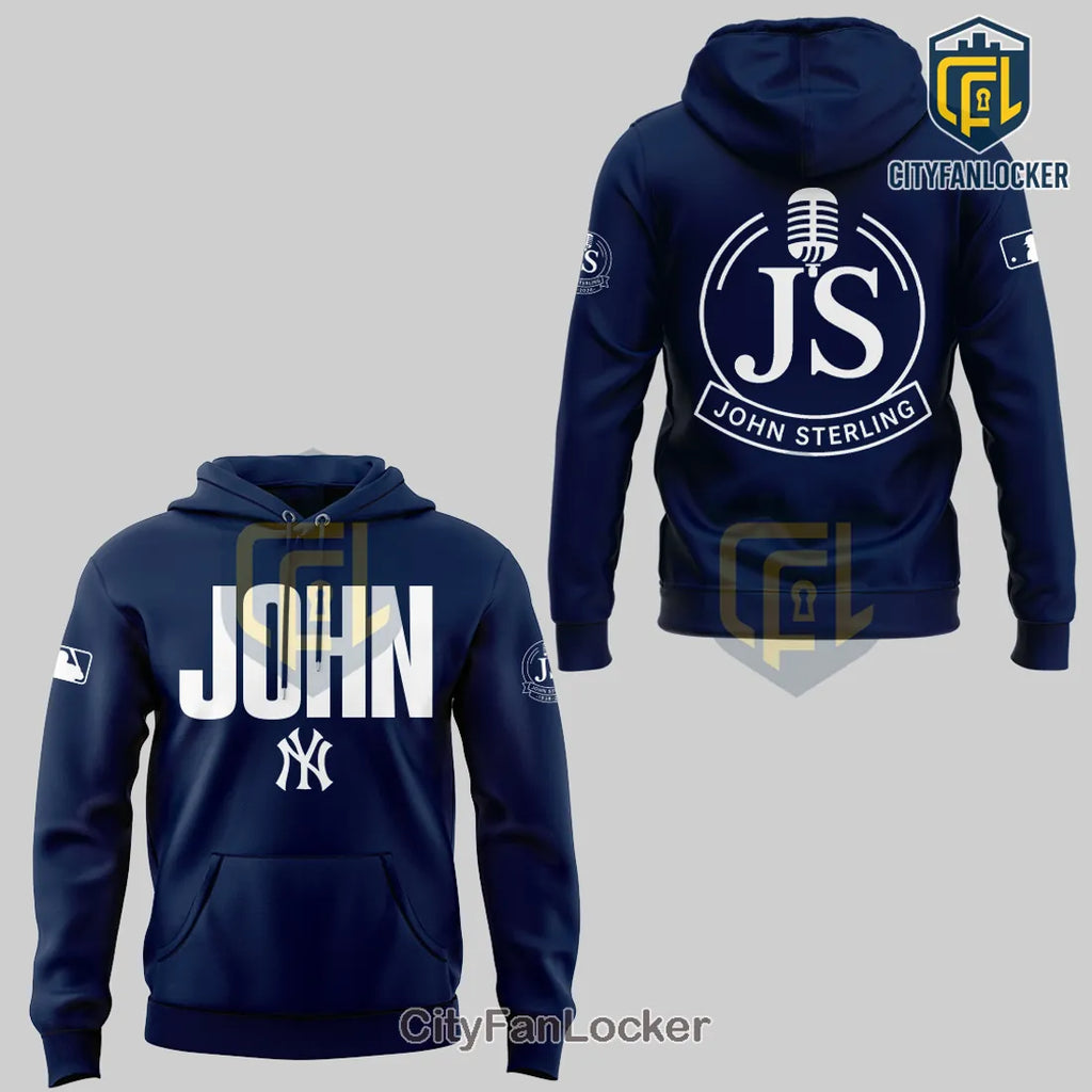 John Sterling Yankees Commemorative 1938-2026 Hoodie