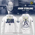 John Sterling Yankees Voice 2026 Tribute Hoodie